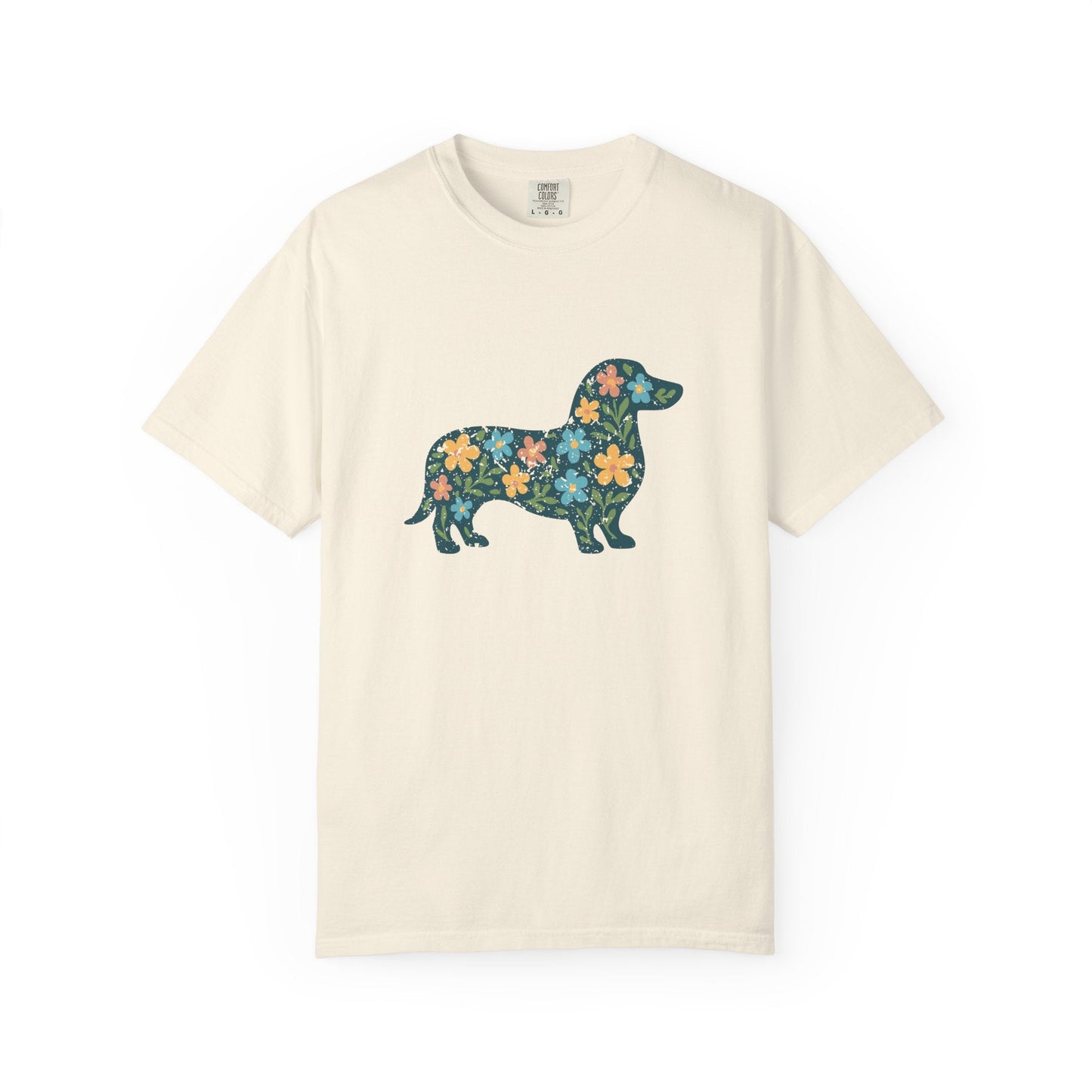 Flower Dachshund T-Shirt