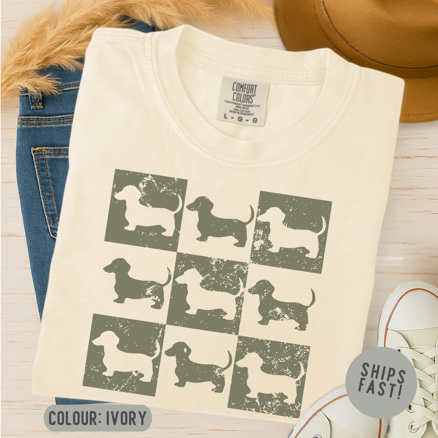 Comfort Colors® Dachshund T-Shirt