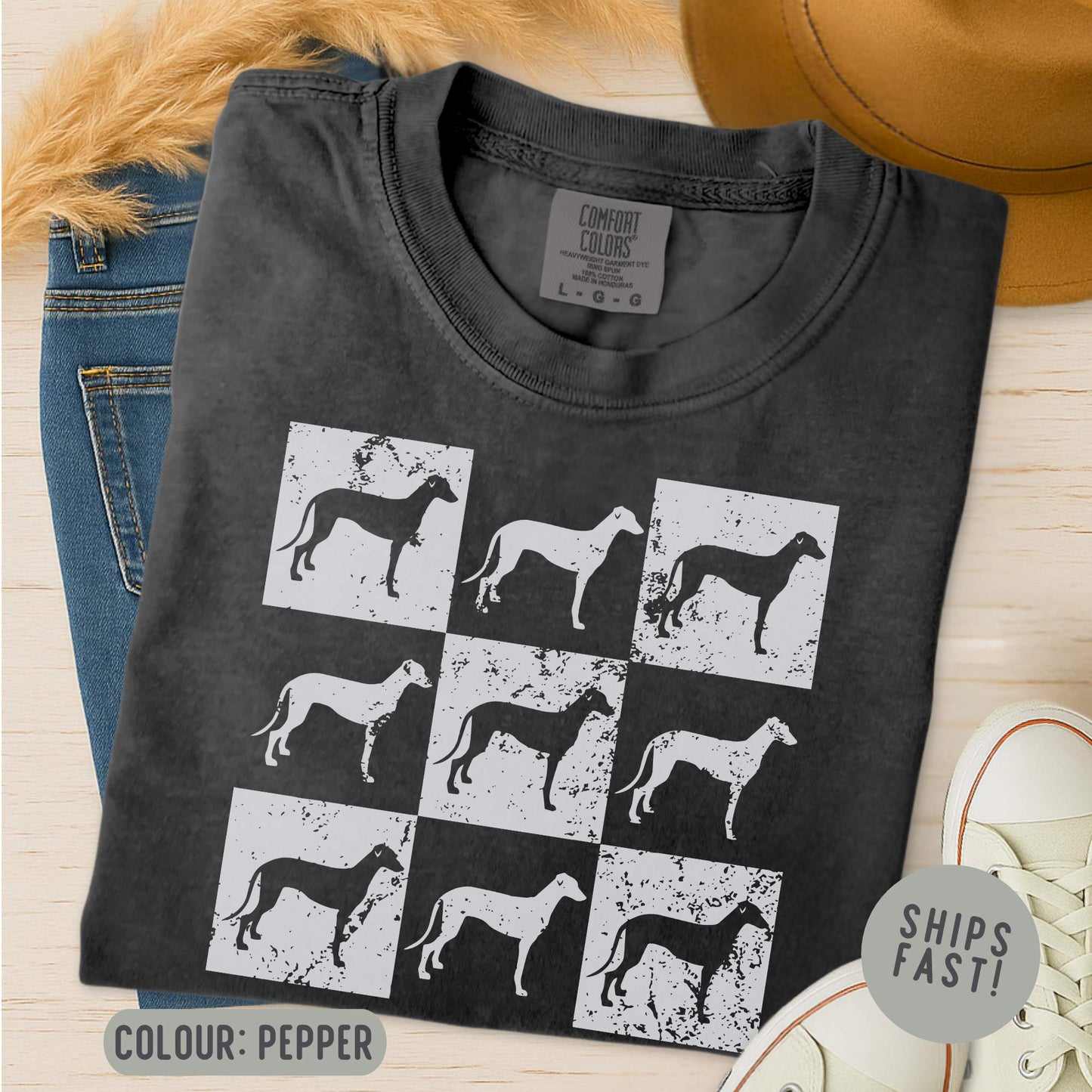 Comfort Colors Greyhound T-Shirt Gift