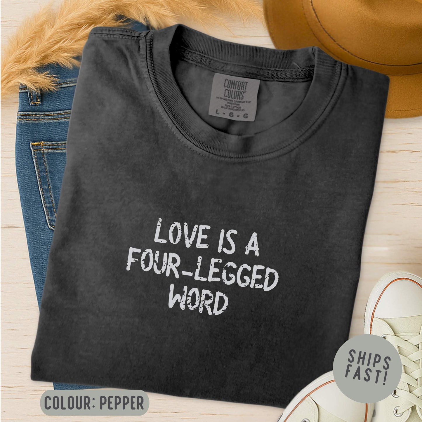 Love Is A Four-Legged Word T-Shirt