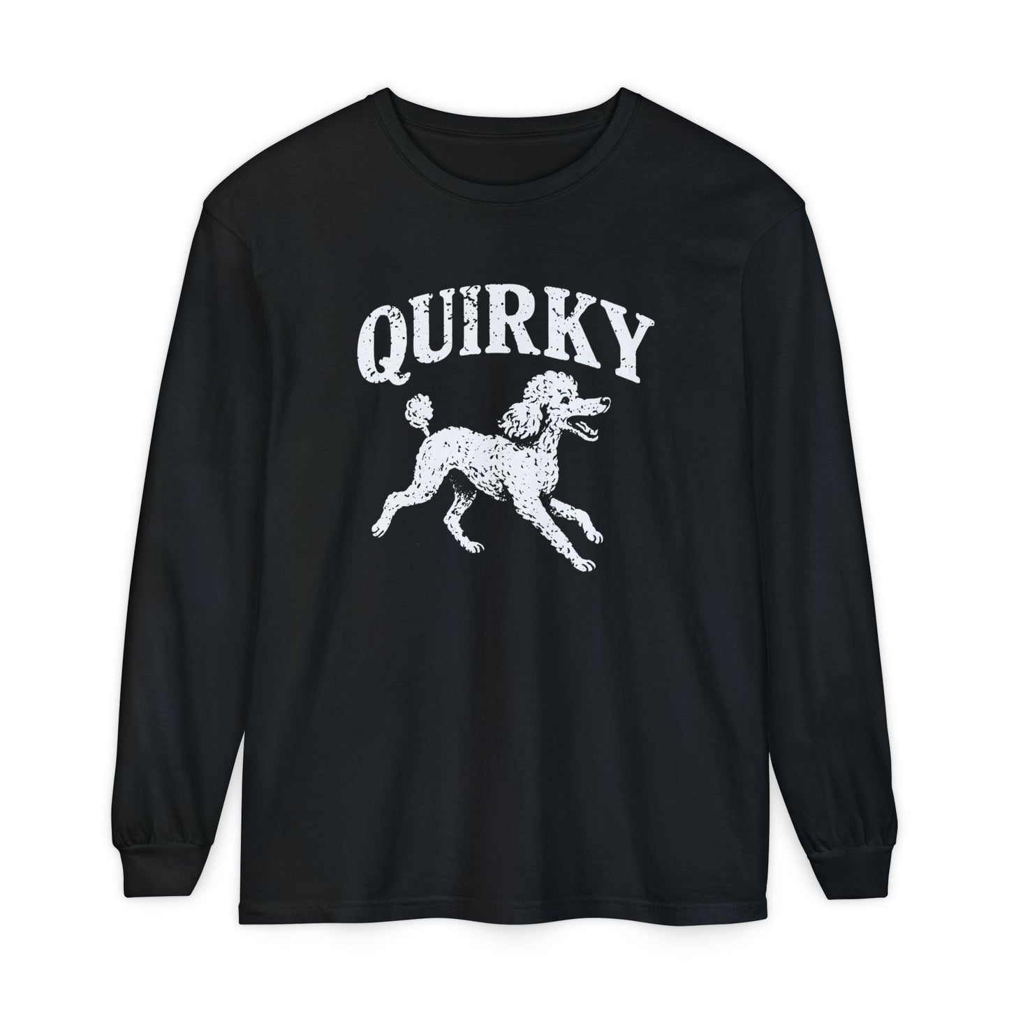 Poodle Quirky Long Sleeve T-Shirt