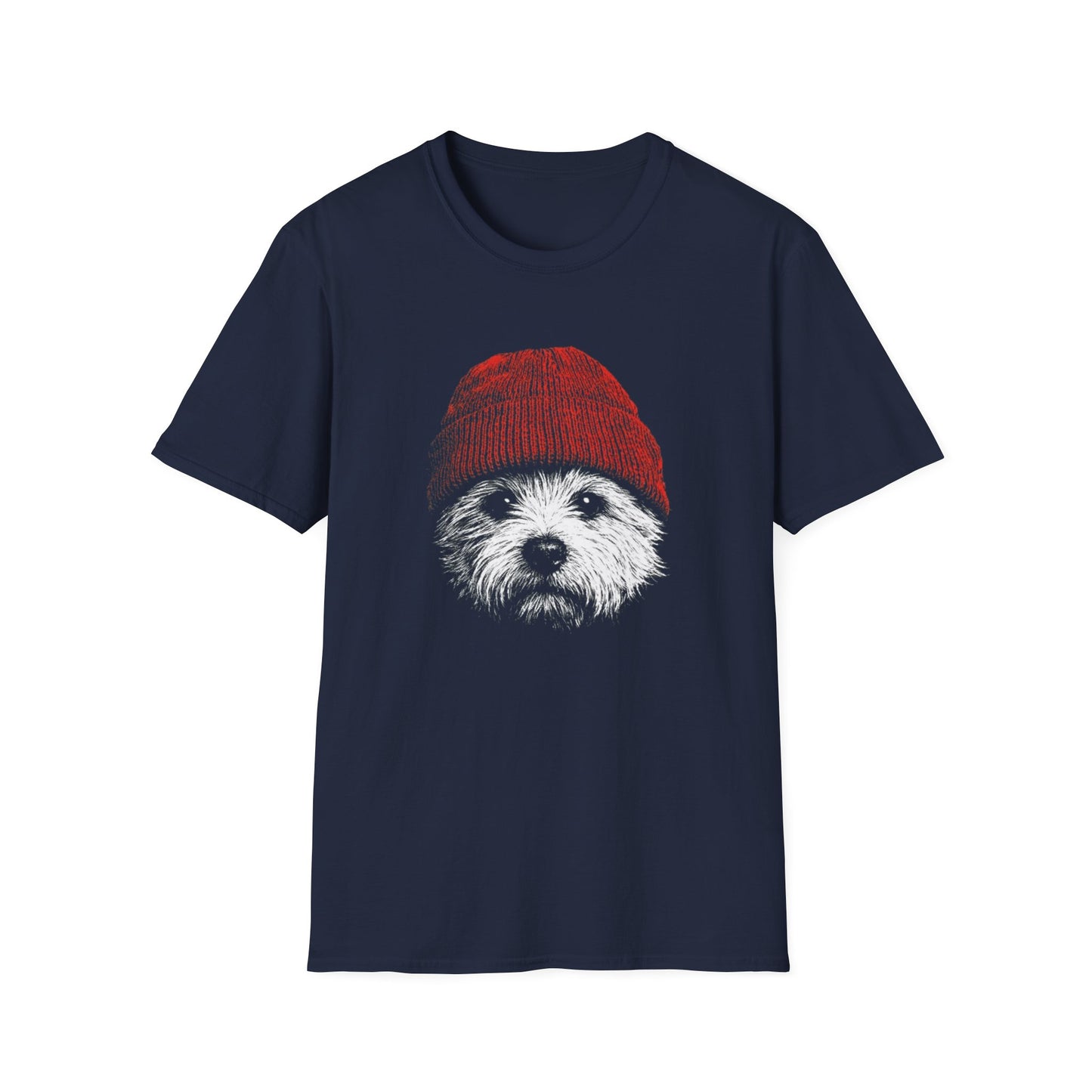 Westie In Beanie Tee