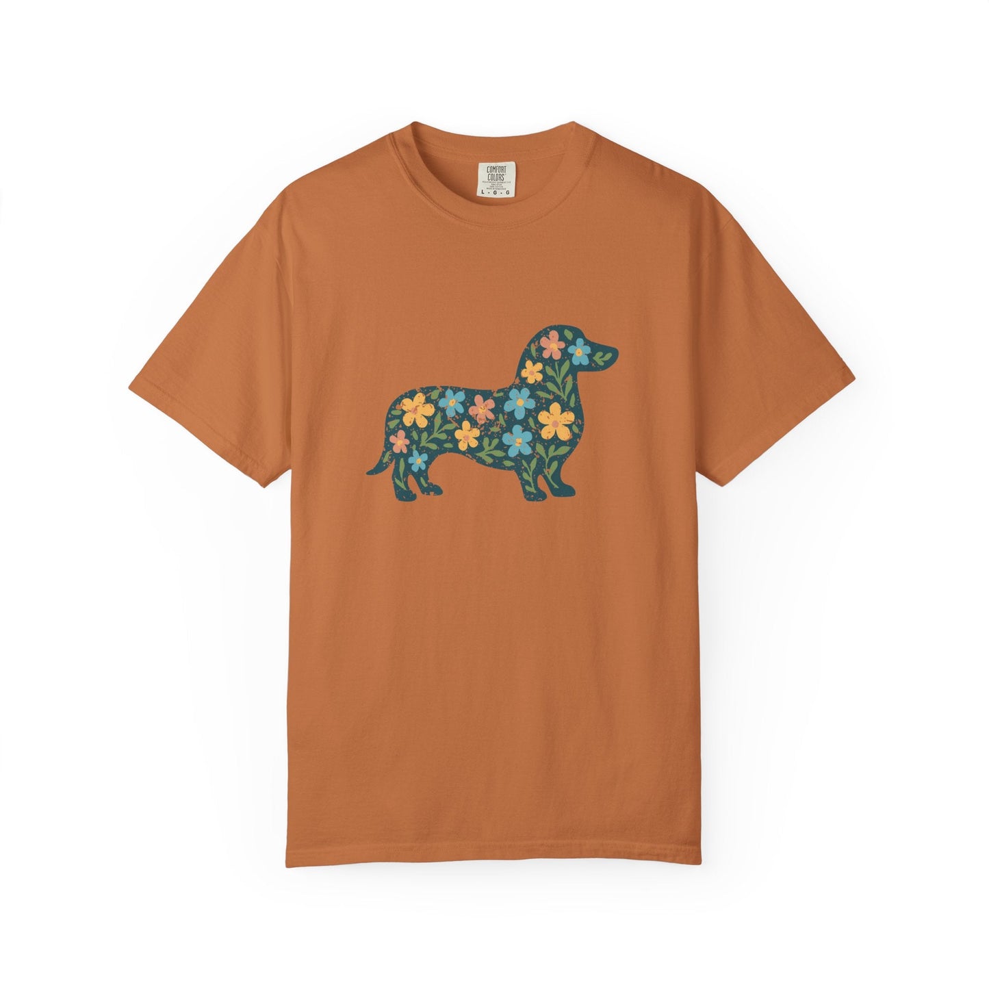 Flower Dachshund T-Shirt