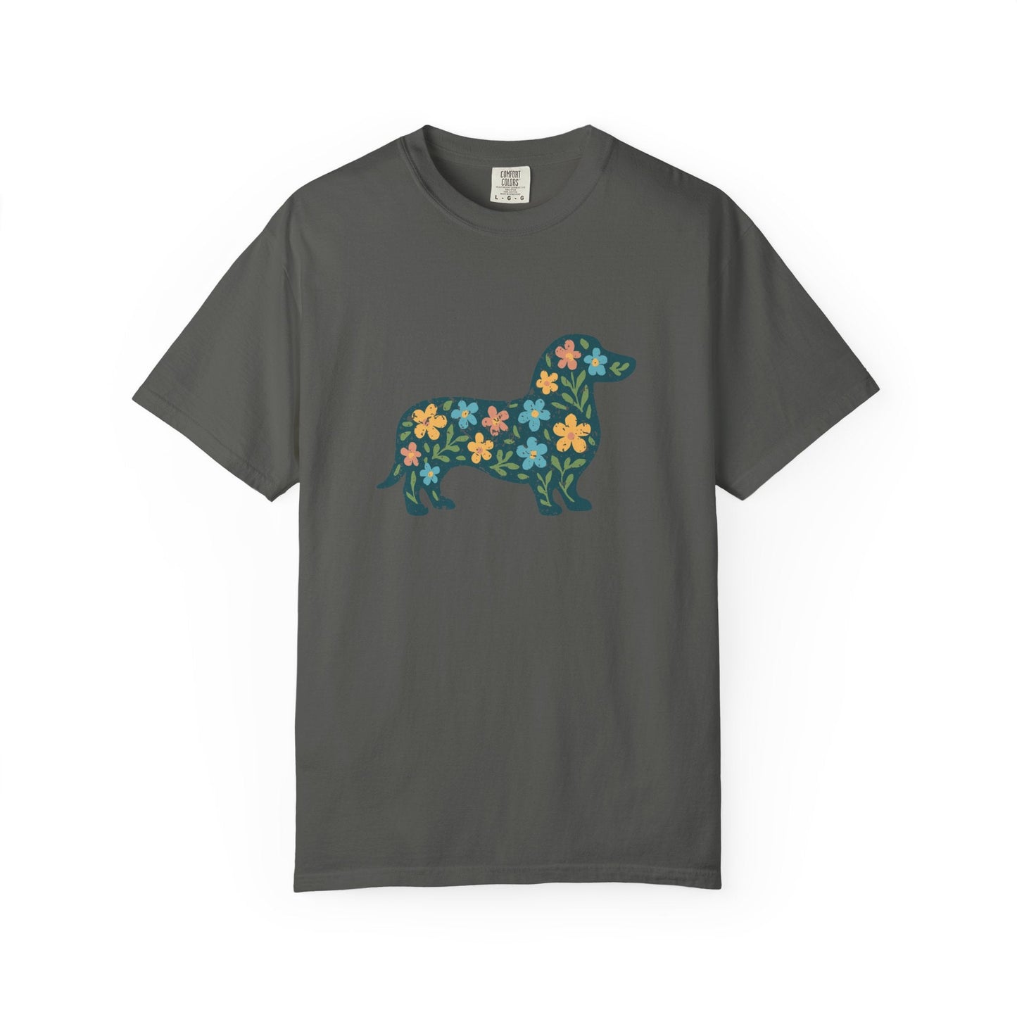Flower Dachshund T-Shirt