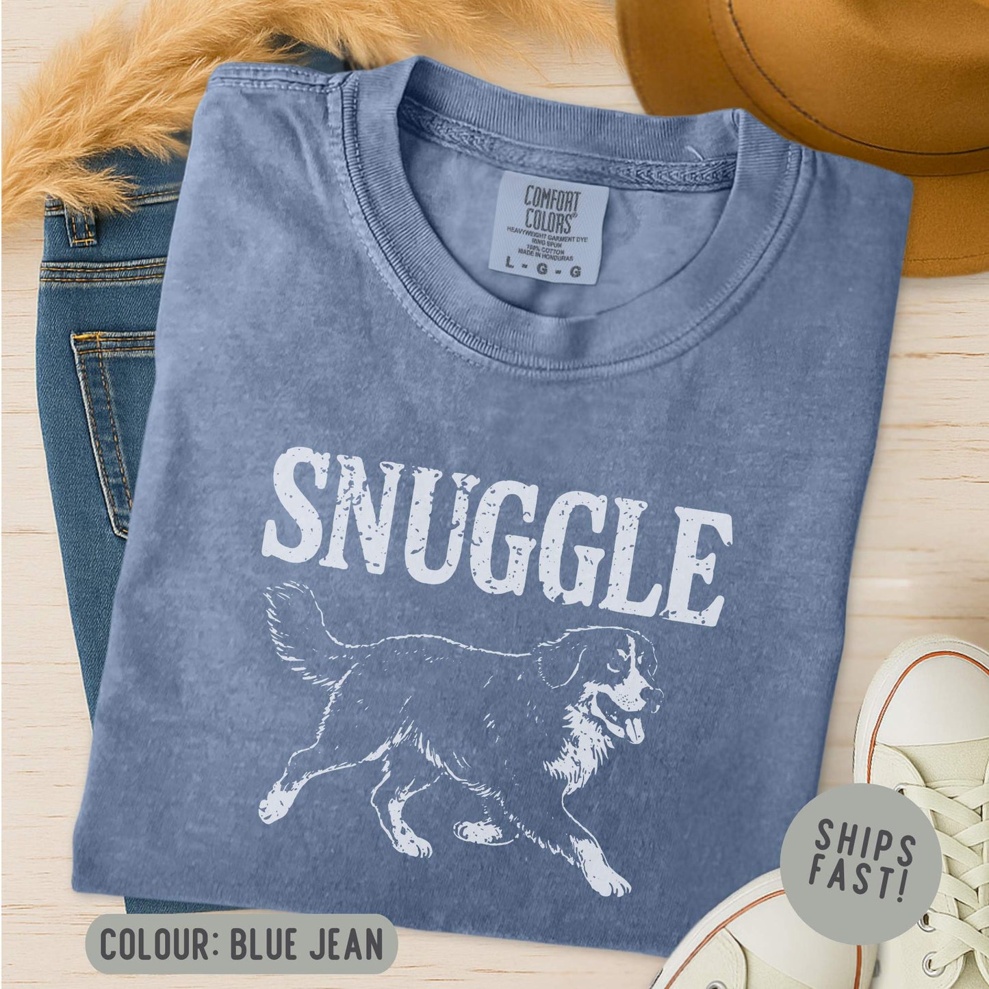 Bernese Mountain Dog Snuggle T-Shirt