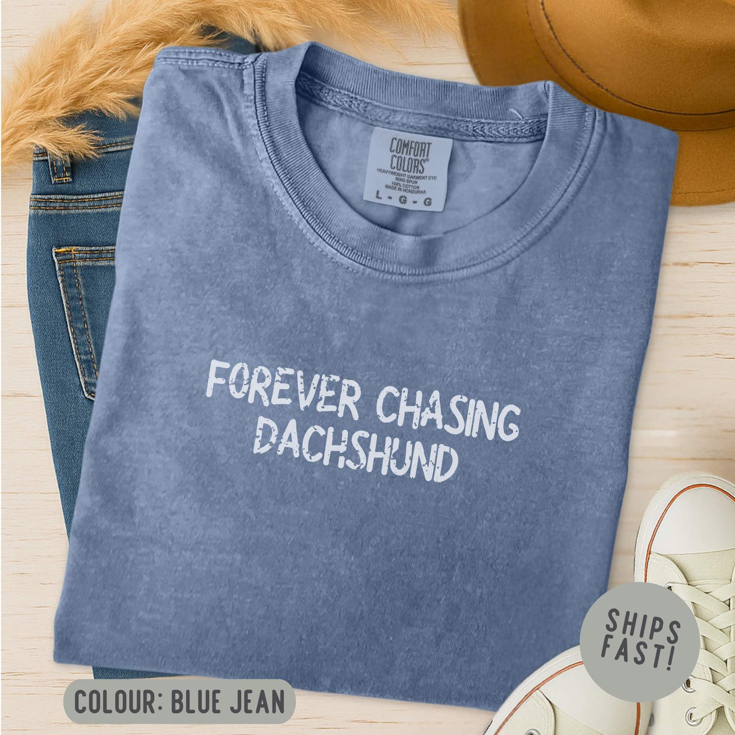 Forever Chasing Dachshund T-Shirt