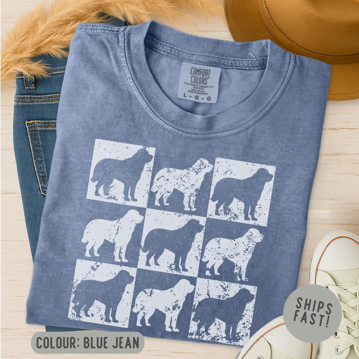 Comfort Colors Saint Bernard T-Shirt