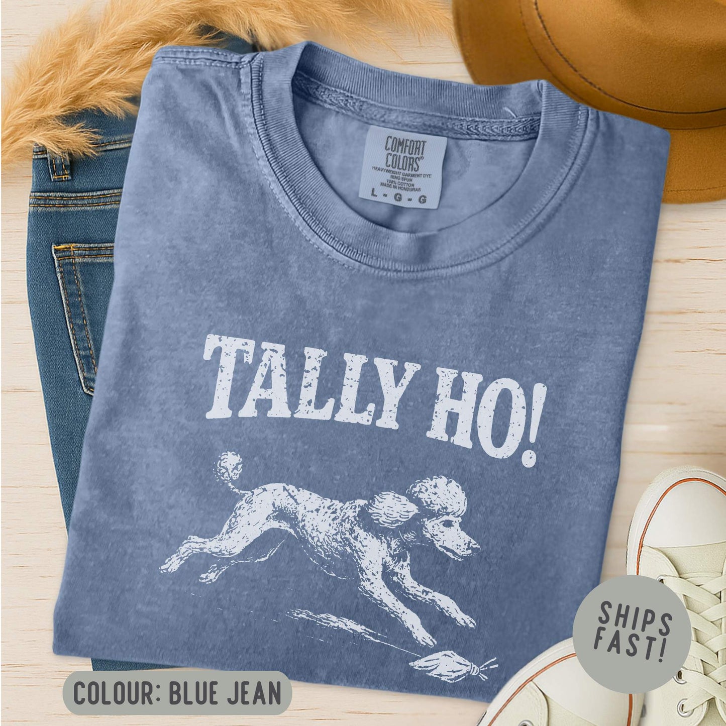 Poodle Running FastCAT T-Shirt