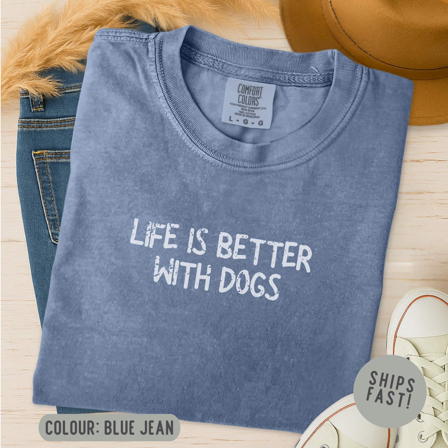 Life is Better With Dogs T-Shirt