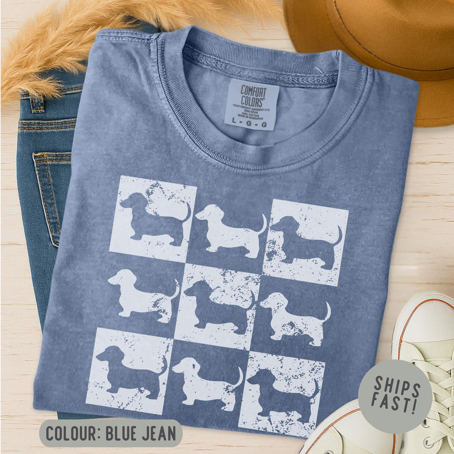 Comfort Colors Dachshund T-Shirt