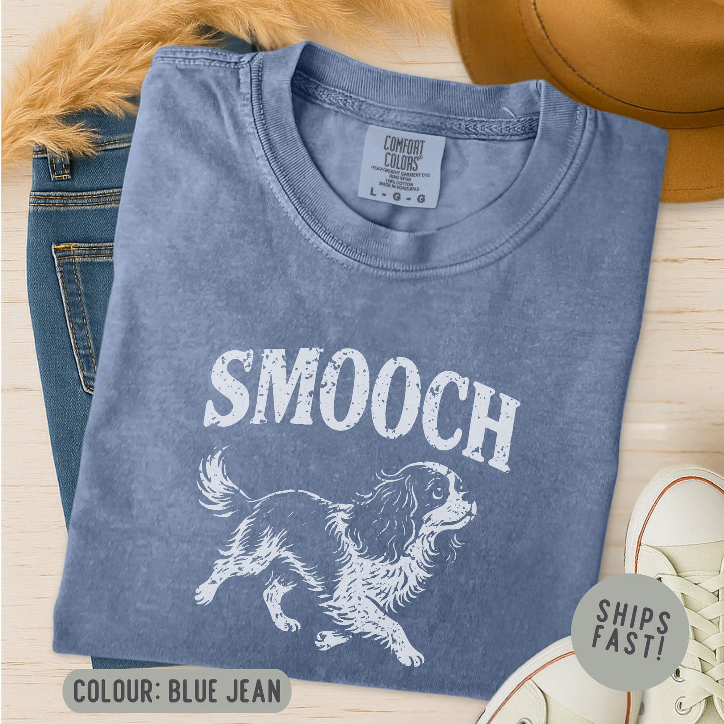 Cavalier King Charles Spaniel Smooch T-Shirt