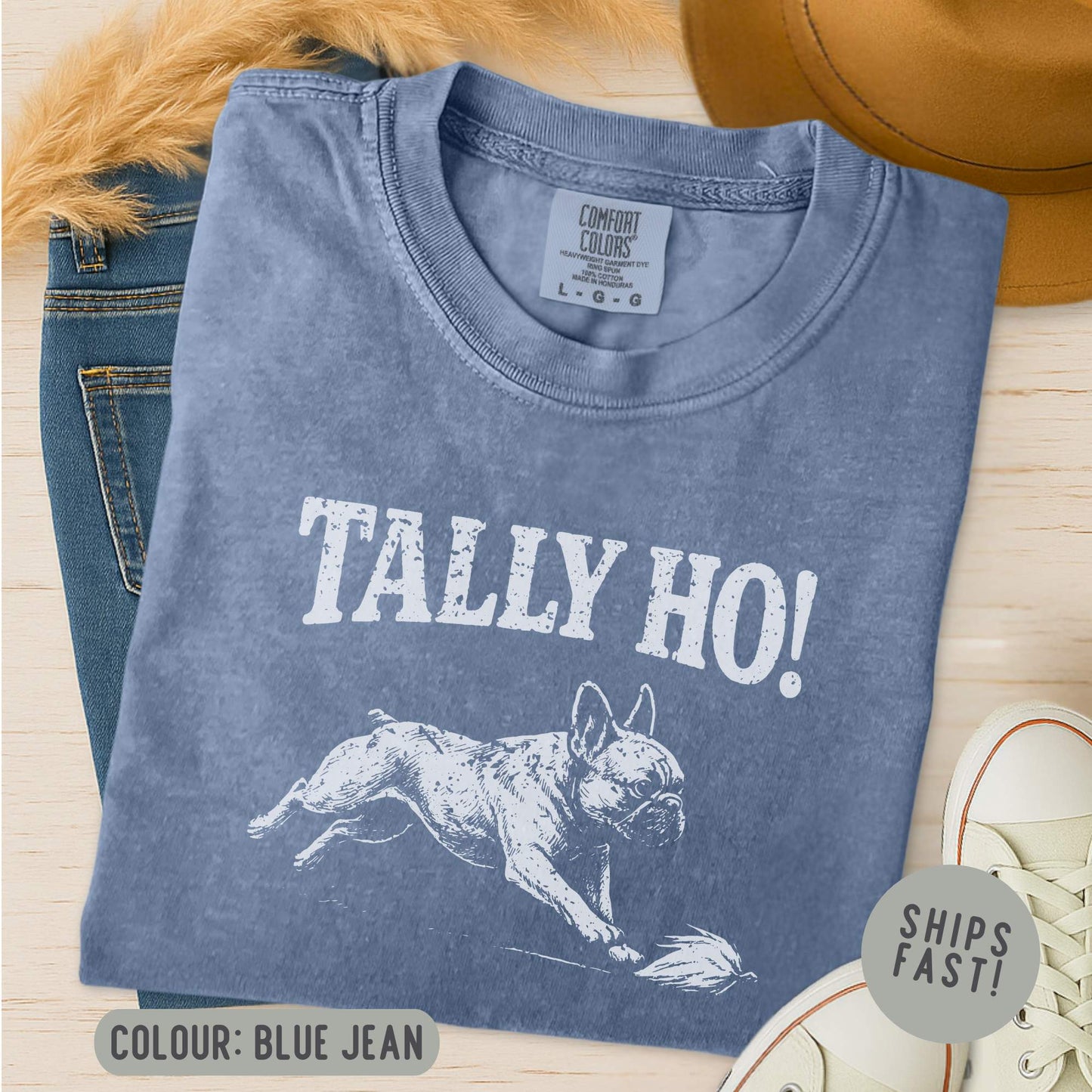 French Bulldog Running FastCAT T-Shirt