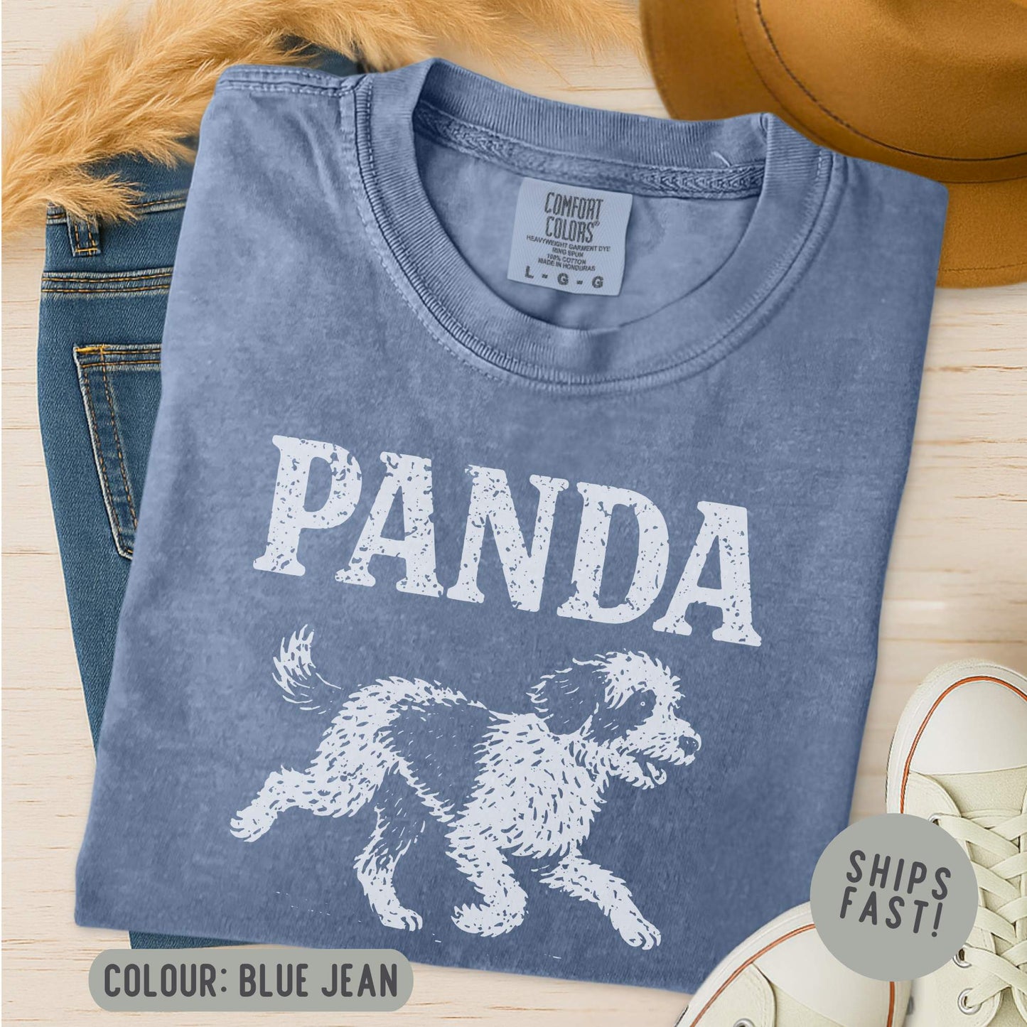 Sheepadoodle Panda T-Shirt