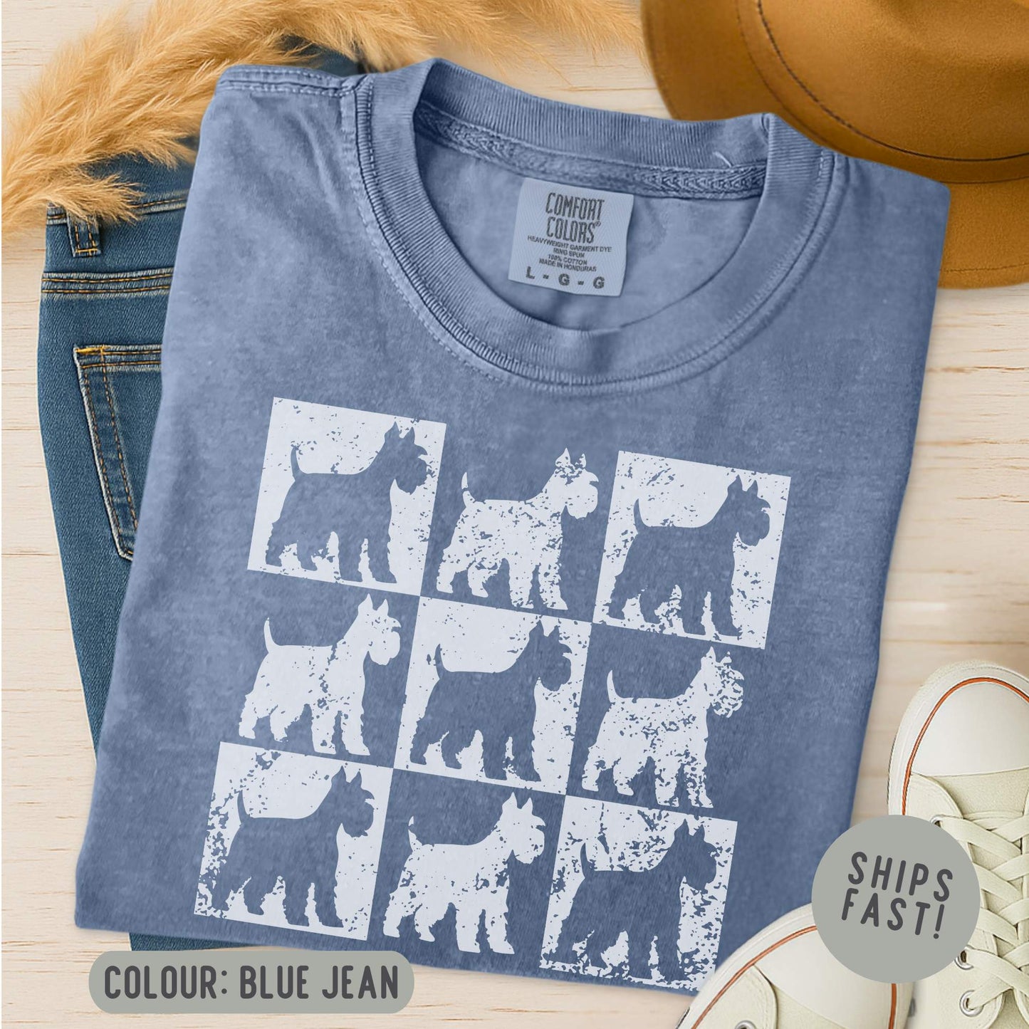 Comfort Colors Schnauzer T-Shirt