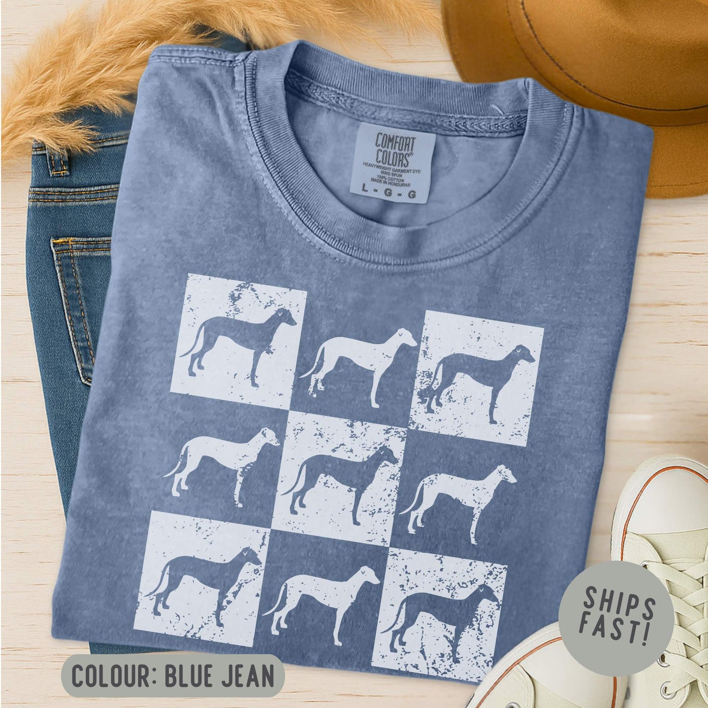 Comfort Colors Greyhound T-Shirt Gift