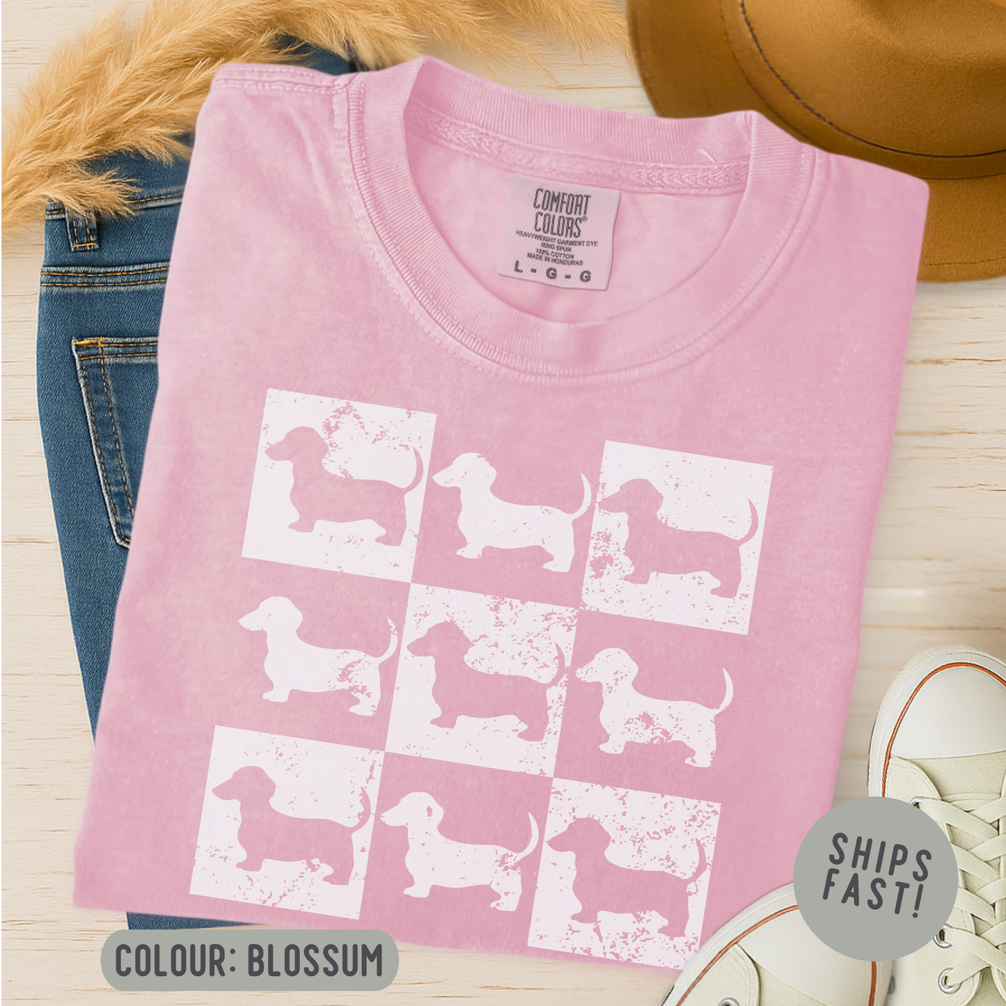 Comfort Colors® Dachshund T-Shirt