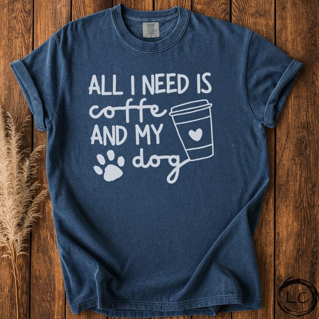 Coffee and Dog T-Shirt
