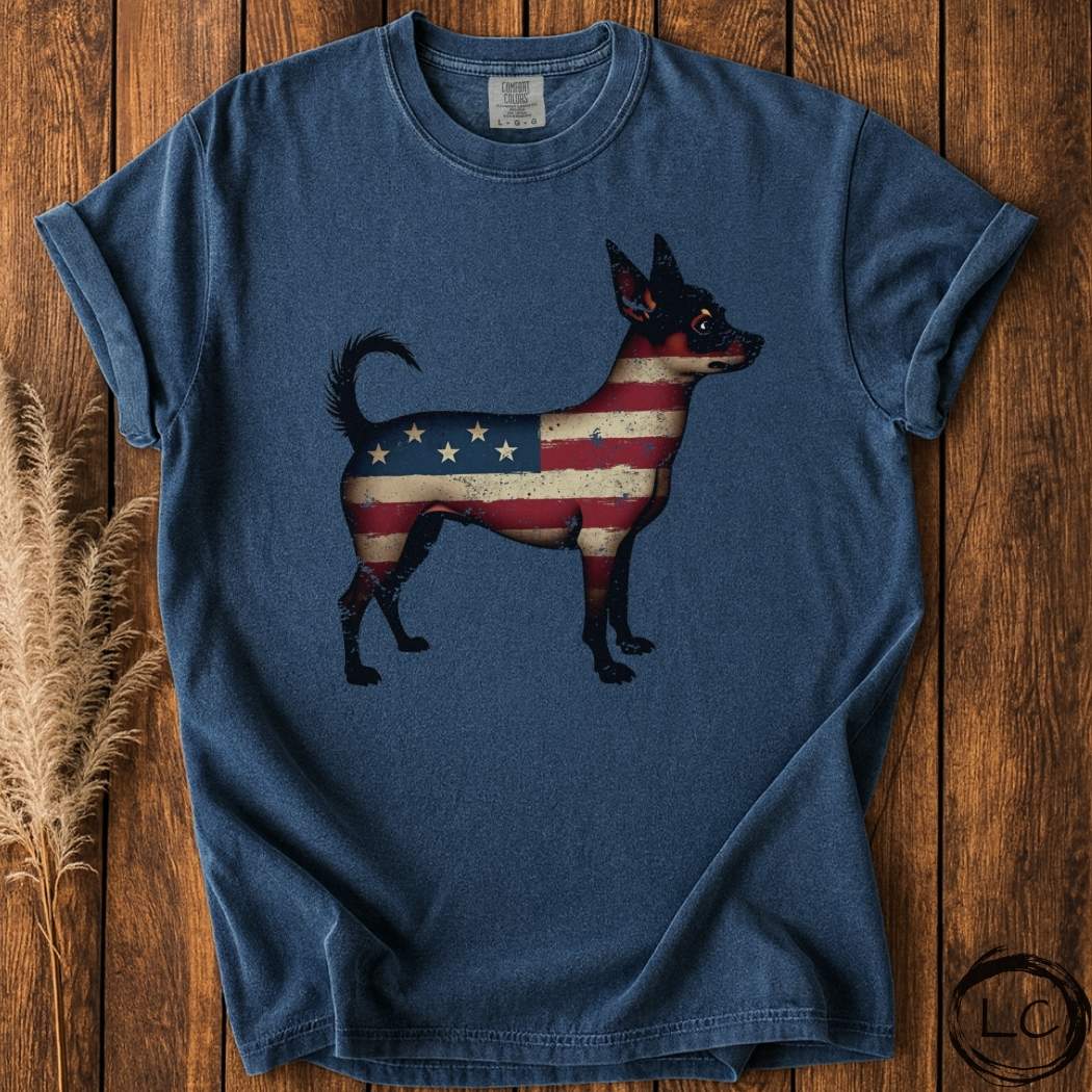 Patriotic Chihuahua T-Shirt