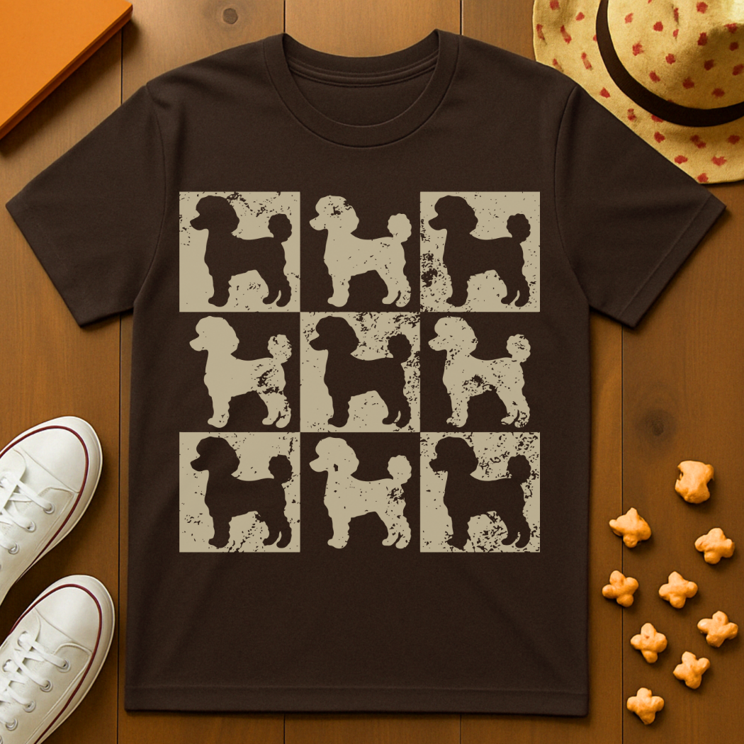 Poodle Print T-Shirt