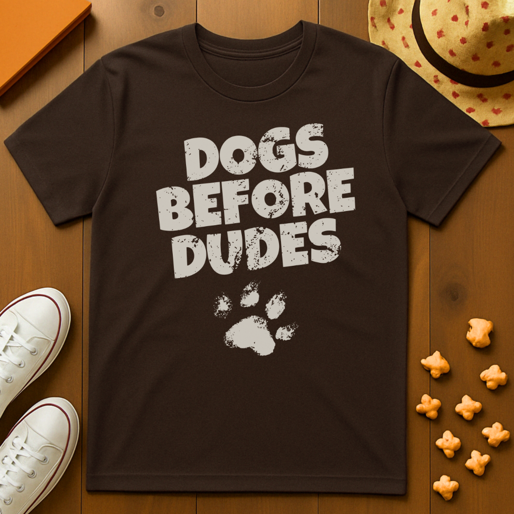 Dogs Before Dudes T-Shirt