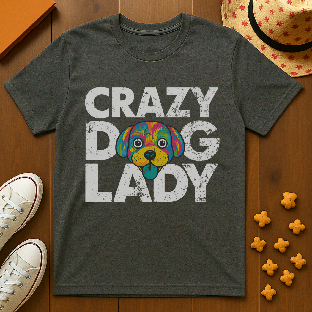 Crazy Dog Lady T-Shirt