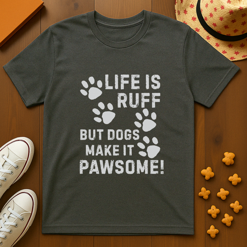 Life Is Ruff Dog T-Shirt