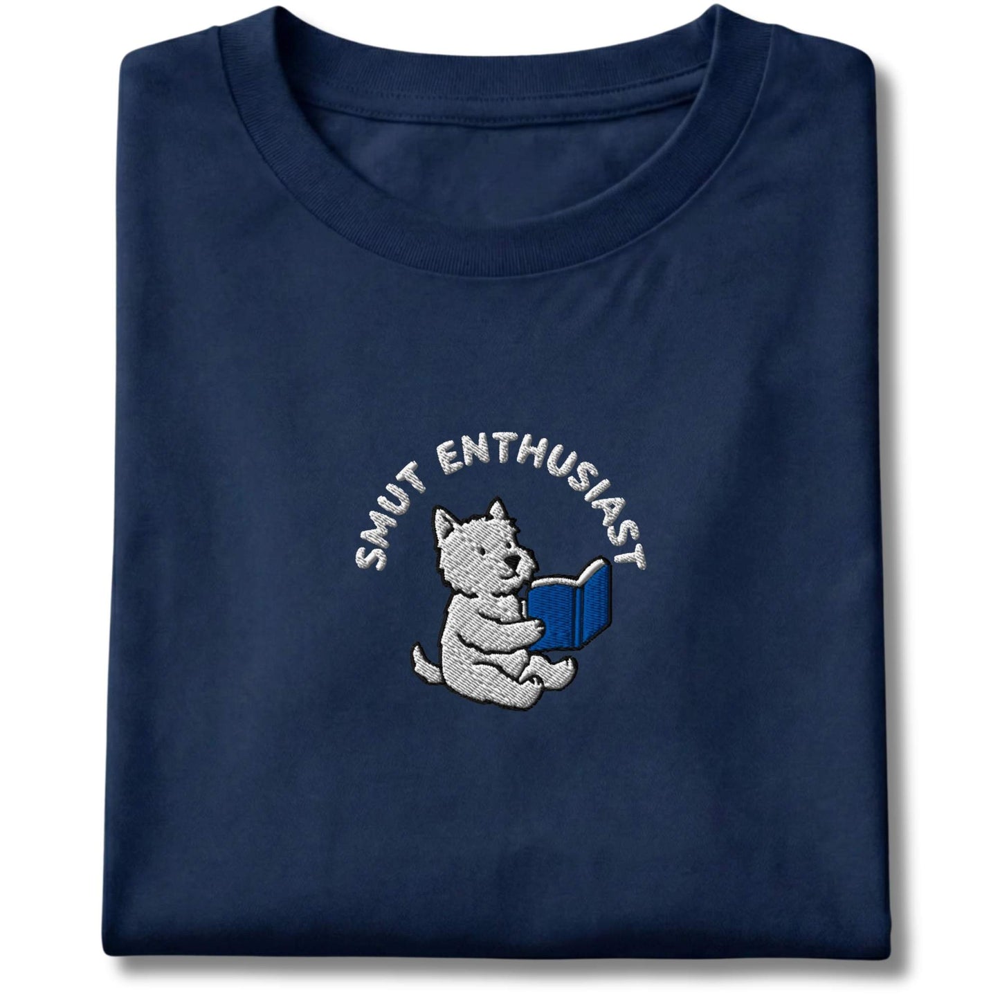 Embroidered Westie Smut Enthusiast Tee