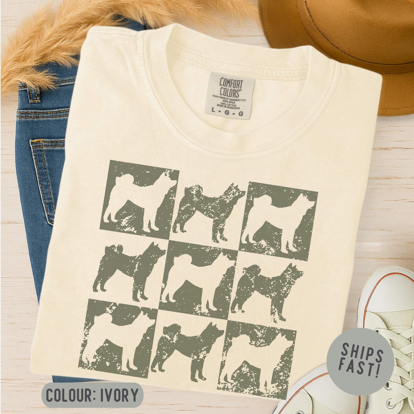 Comfort Colors Akita T-Shirt