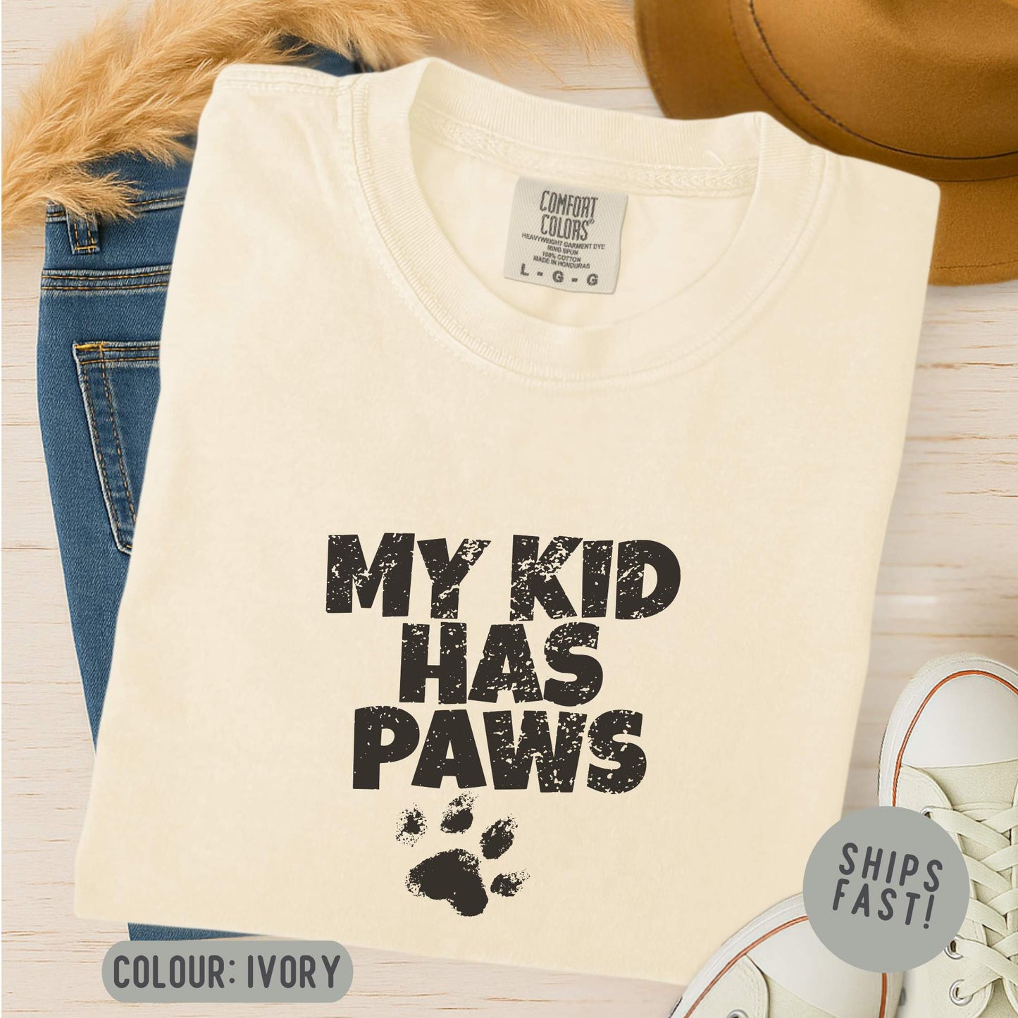 My Kid Has Paws T-Shirt
