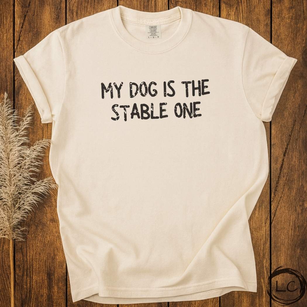 My Dog is the Stable One T-Shirt