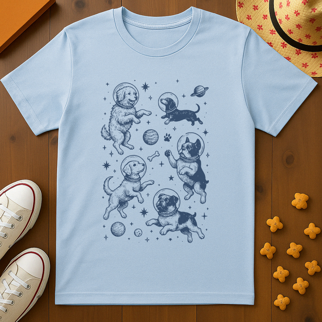 Dogs in Space Tee