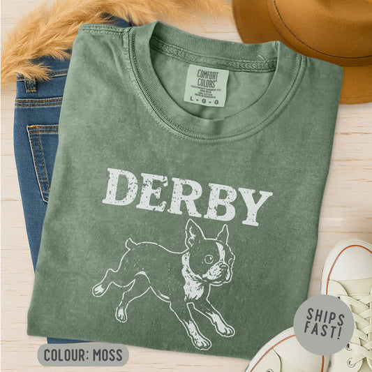 Boston Terrier Derby T-Shirt