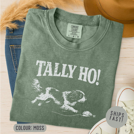 Cavalier King Charles Spaniel Running FastCAT T-Shirt