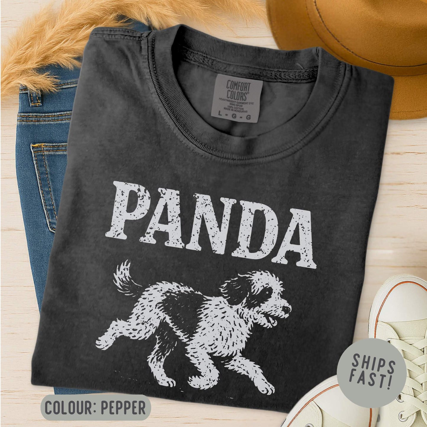 Sheepadoodle Panda T-Shirt