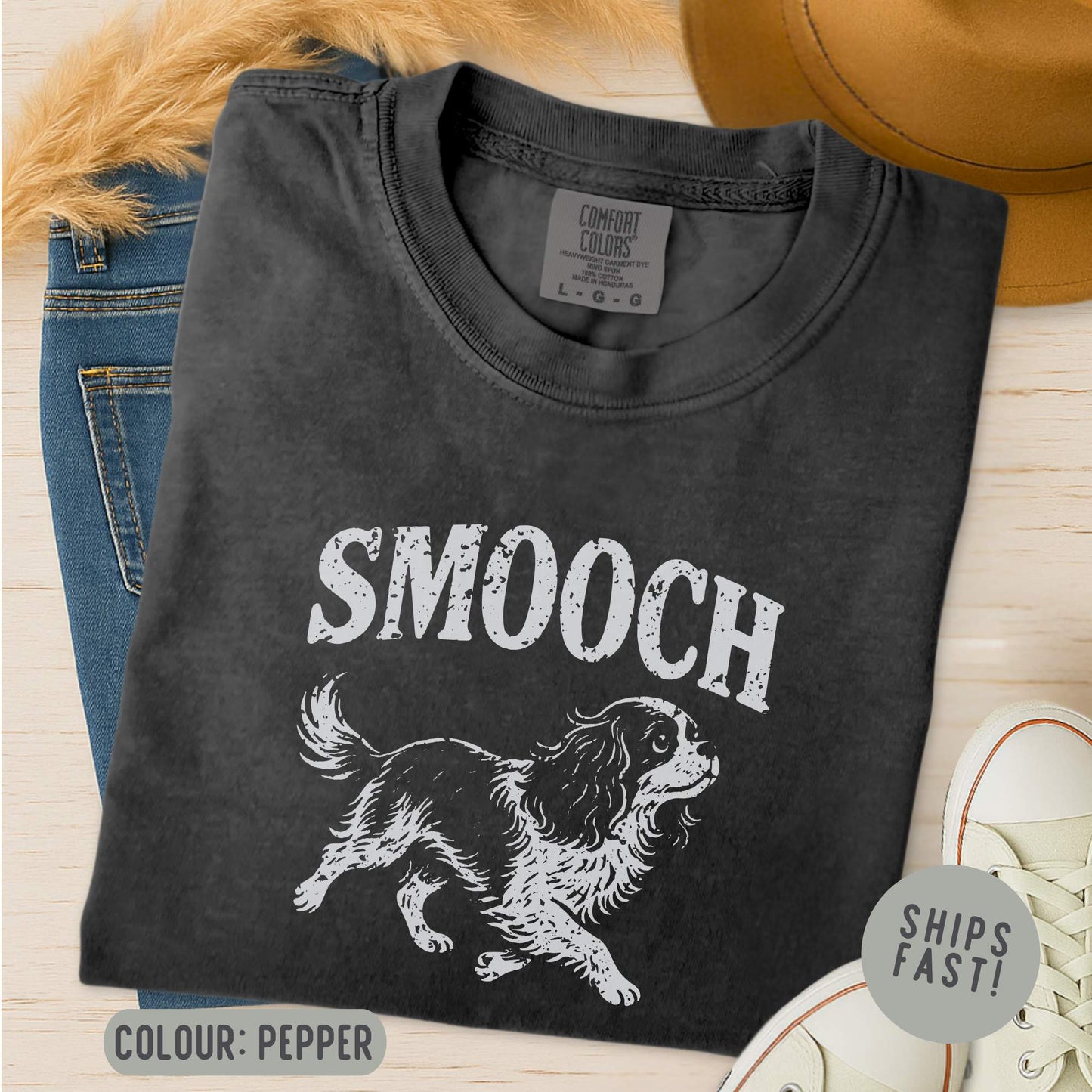 Cavalier King Charles Spaniel Smooch T-Shirt