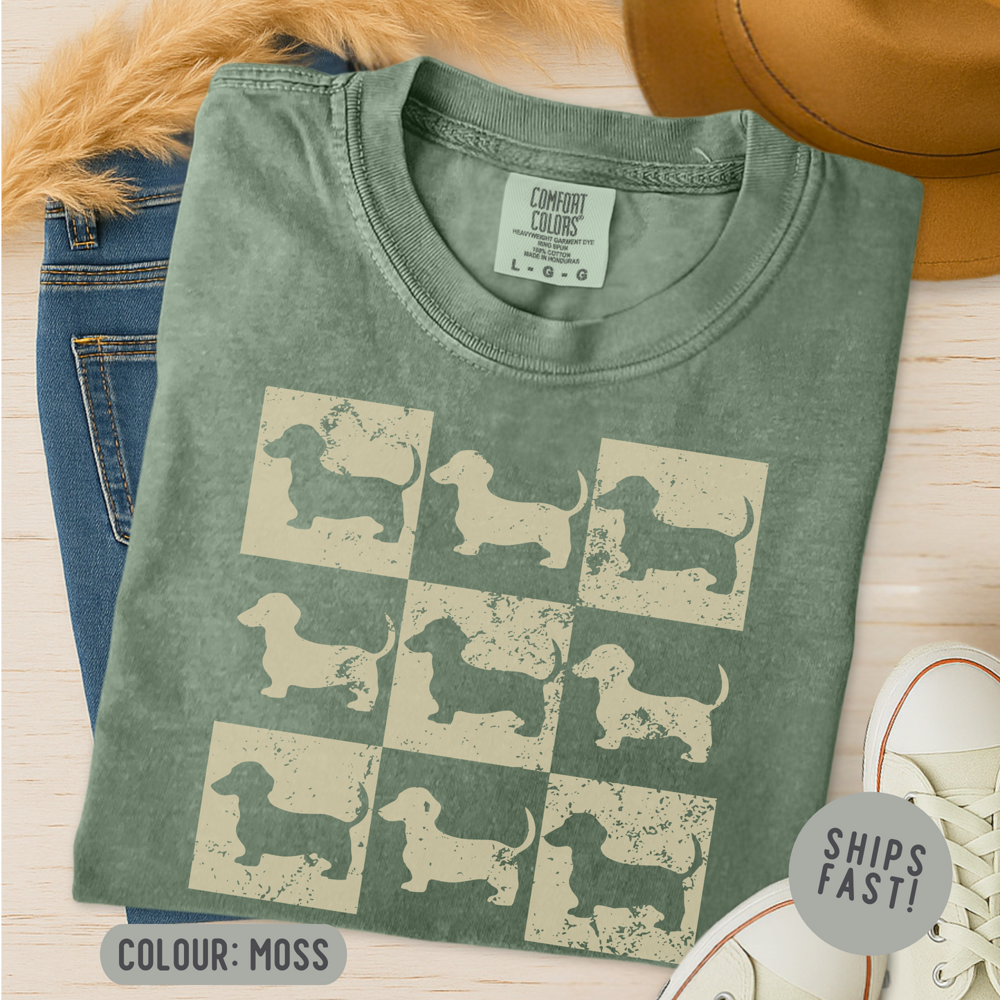 Comfort Colors® Dachshund T-Shirt