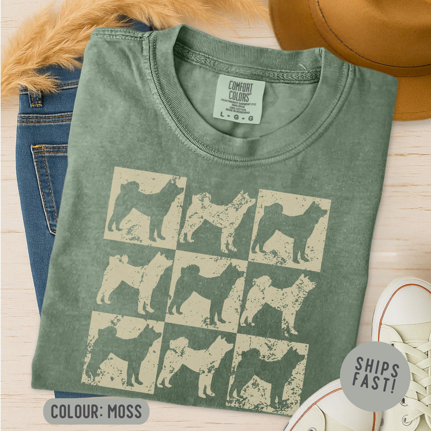 Comfort Colors Akita T-Shirt