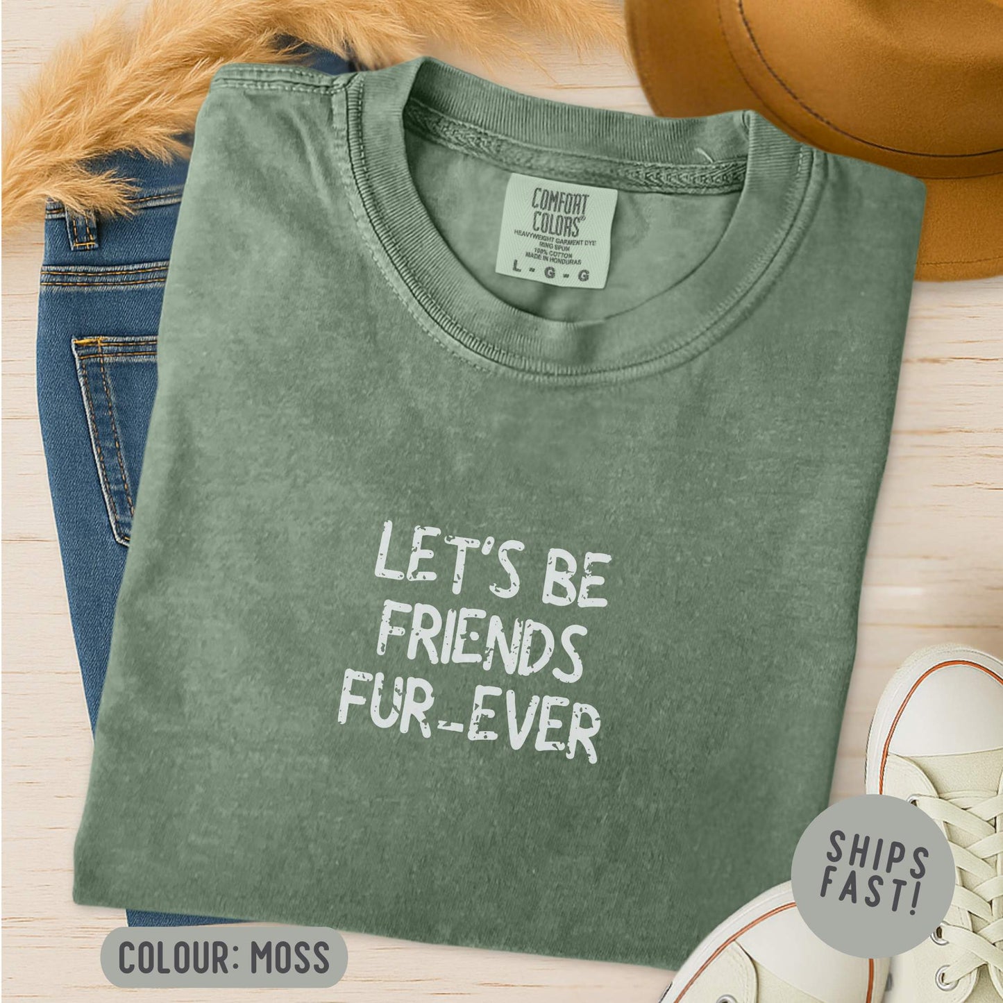 Lets Be Friends Fur-Ever T-Shirt