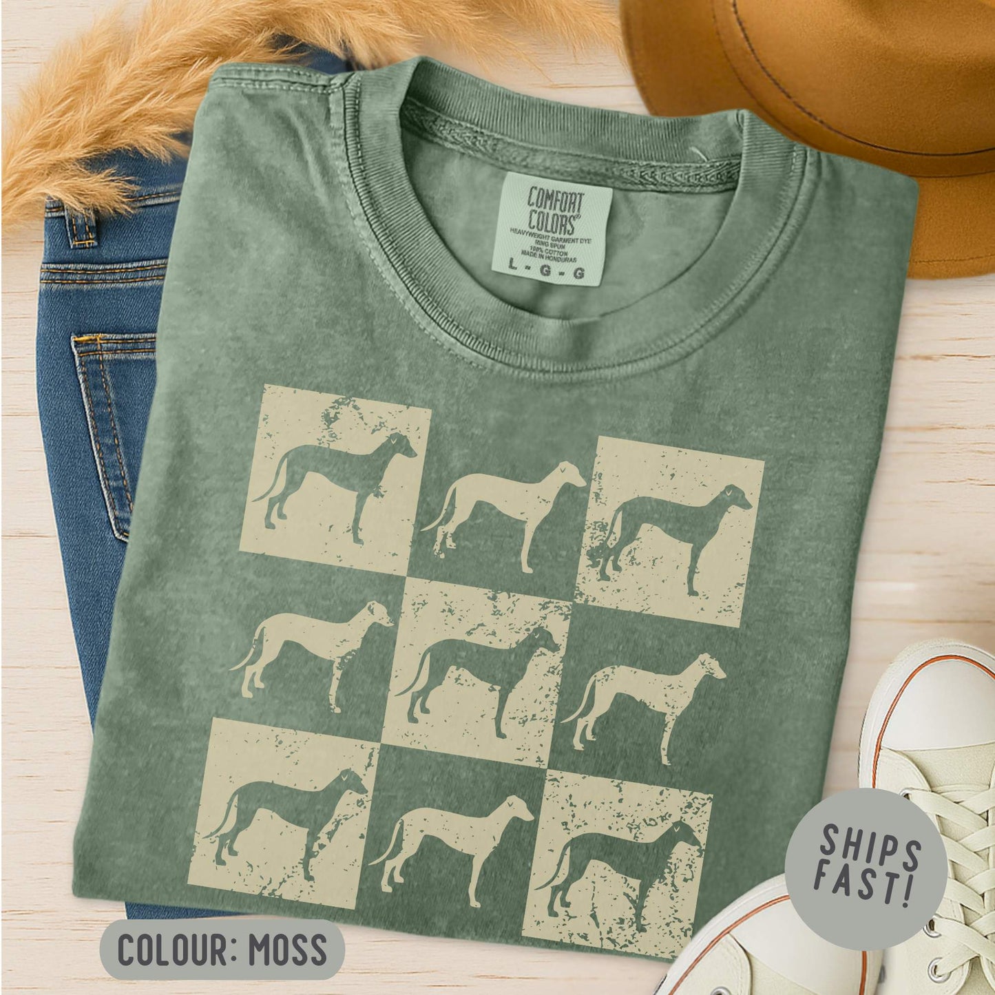 Comfort Colors Greyhound T-Shirt Gift