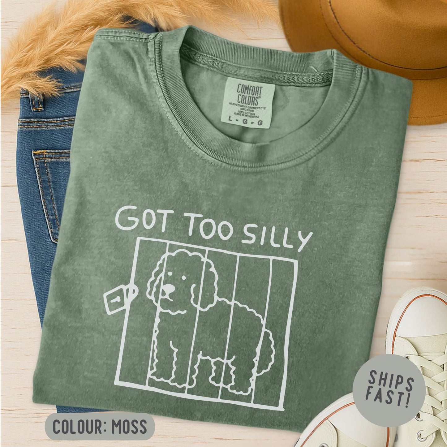 Sheepadoodle Got Too Silly T-Shirt