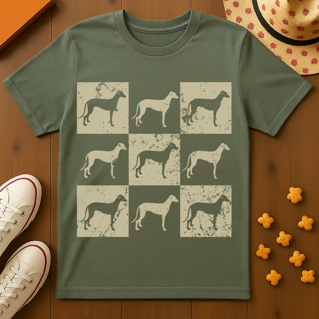 Greyhound Print T-Shirt