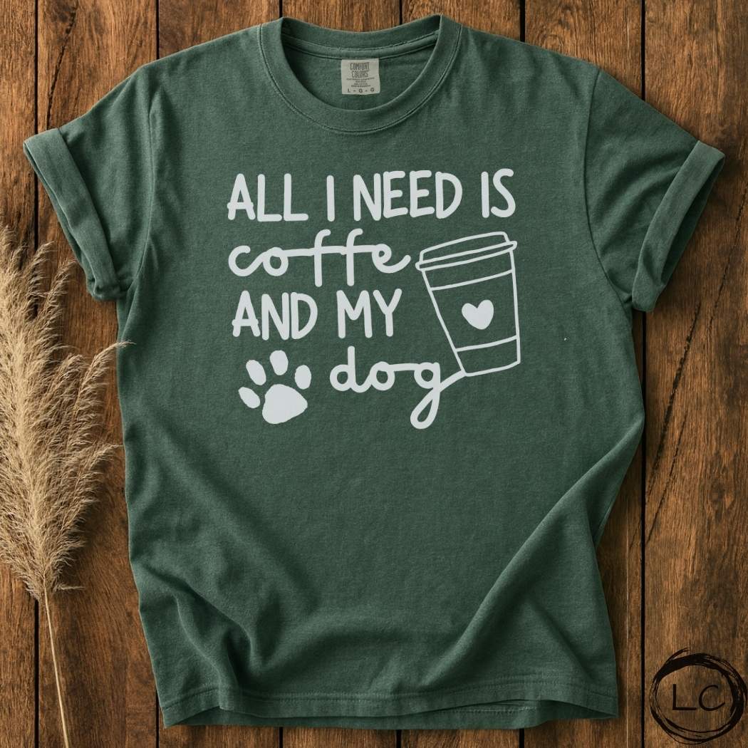 Coffee and Dog T-Shirt