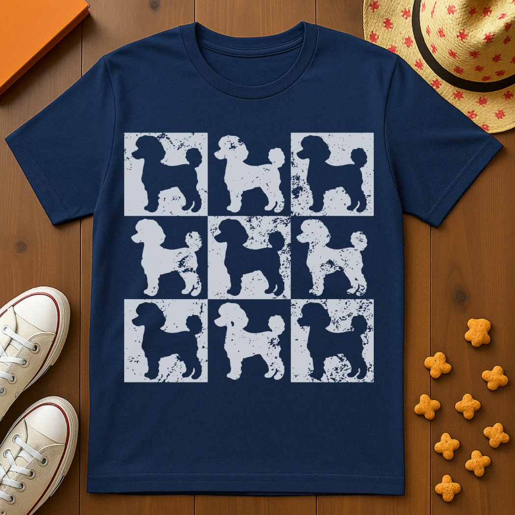 Poodle Print T-Shirt