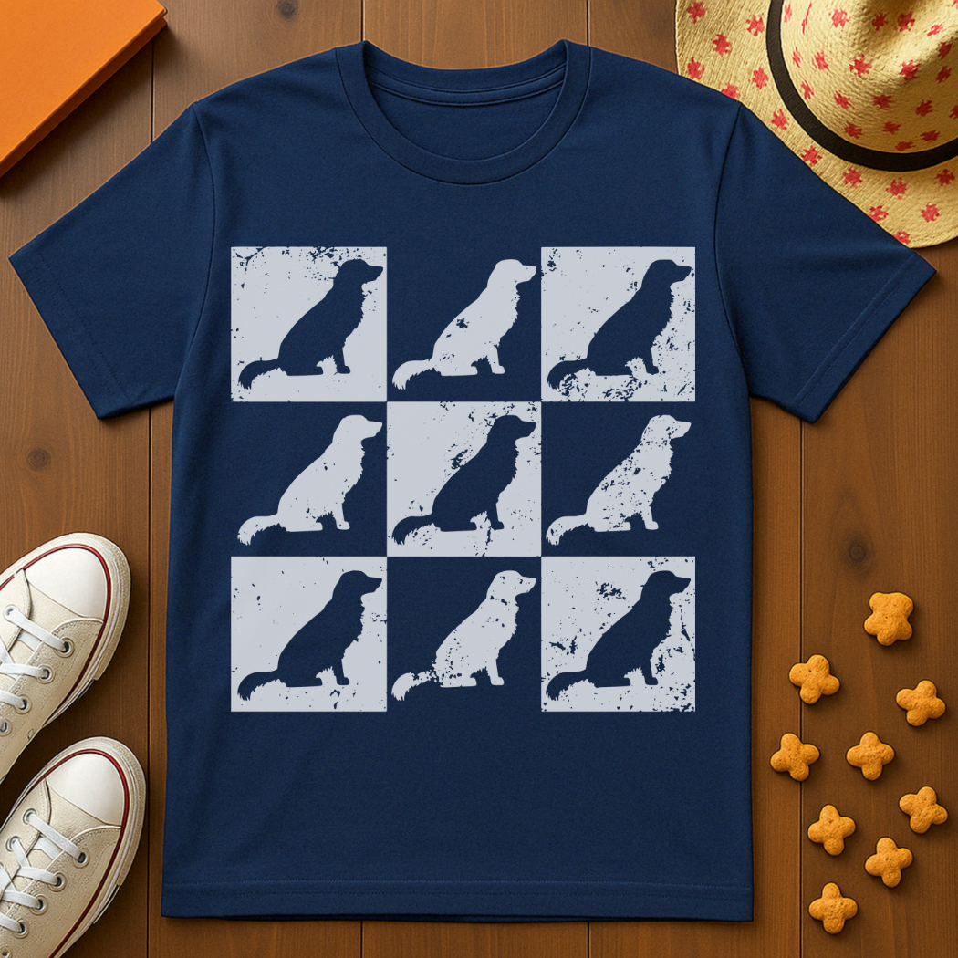 Golden Retriever Print T-Shirt
