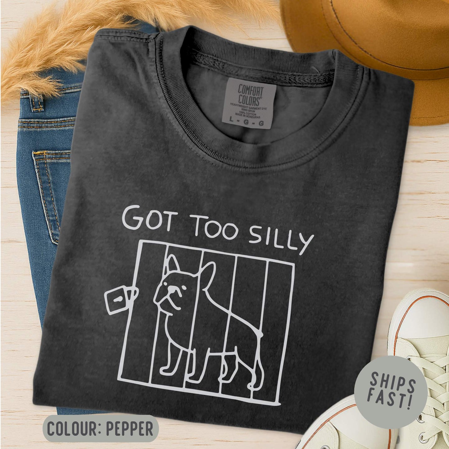French Bulldog Got Too Silly T-Shirt
