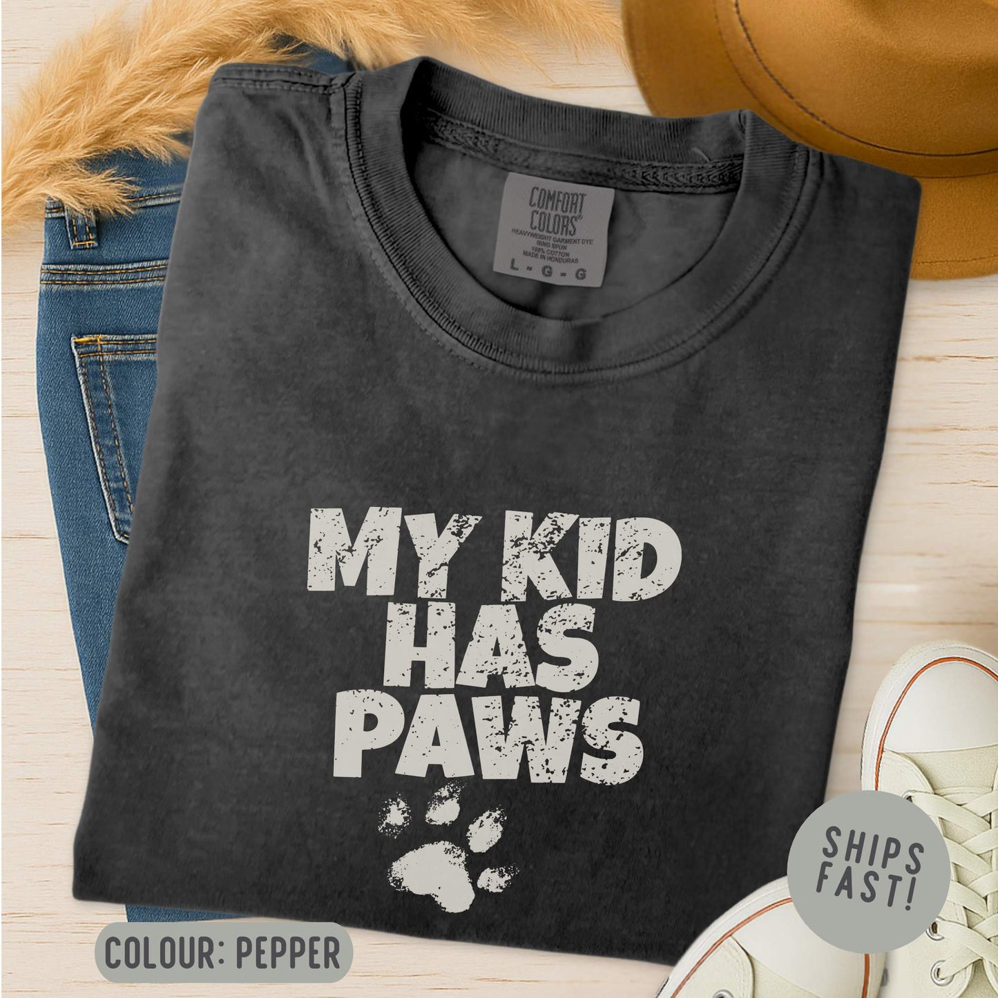 My Kid Has Paws T-Shirt