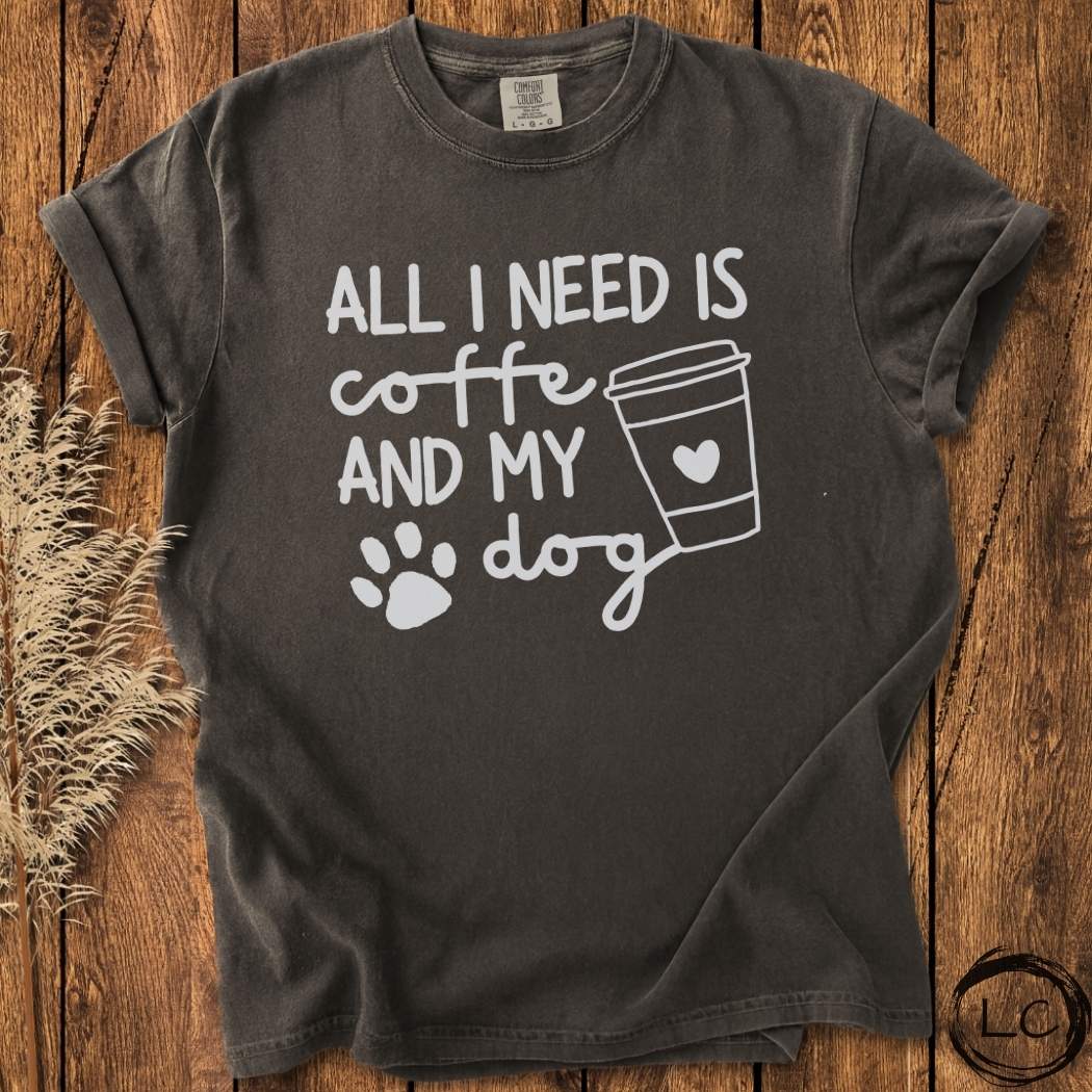 Coffee and Dog T-Shirt