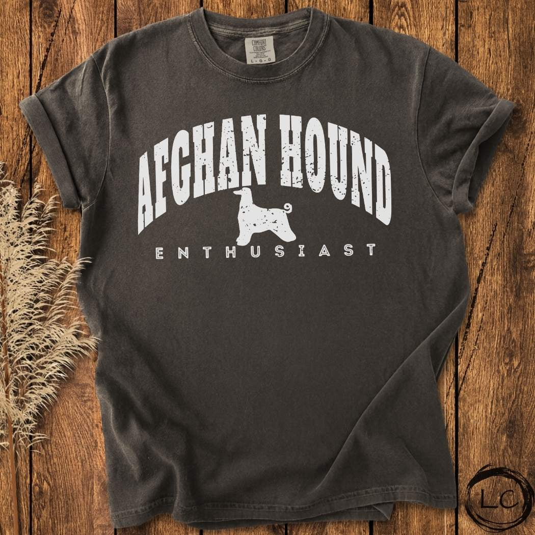Afghan Hound Enthusiast T-Shirt