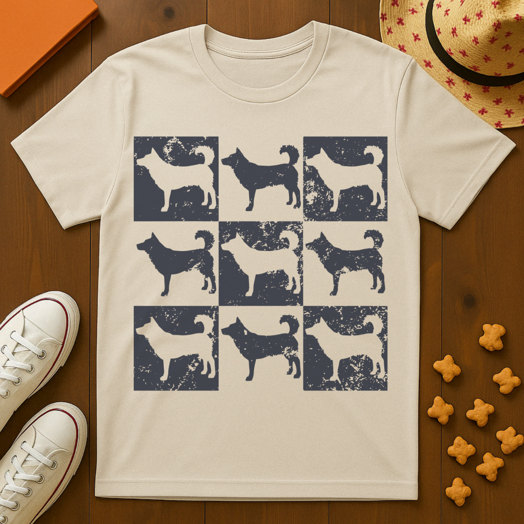 Husky Print T-Shirt