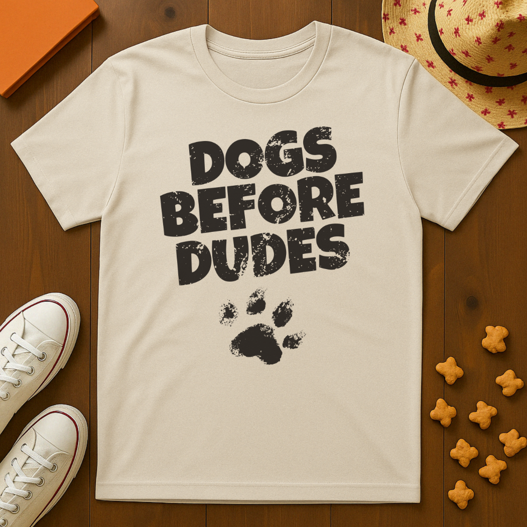 Dogs Before Dudes T-Shirt